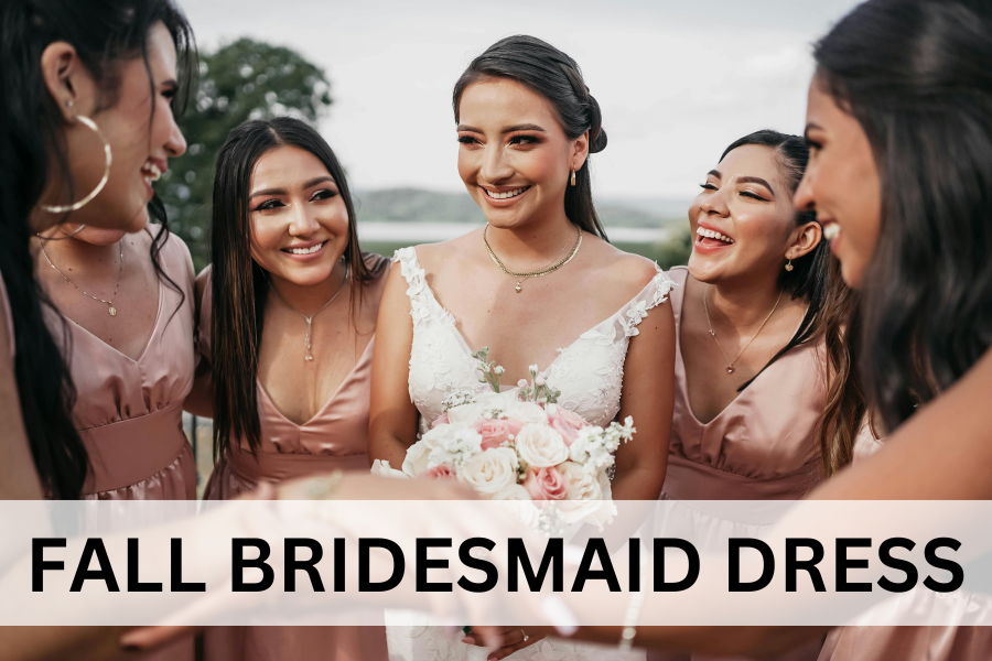 fall bridesmaid dress